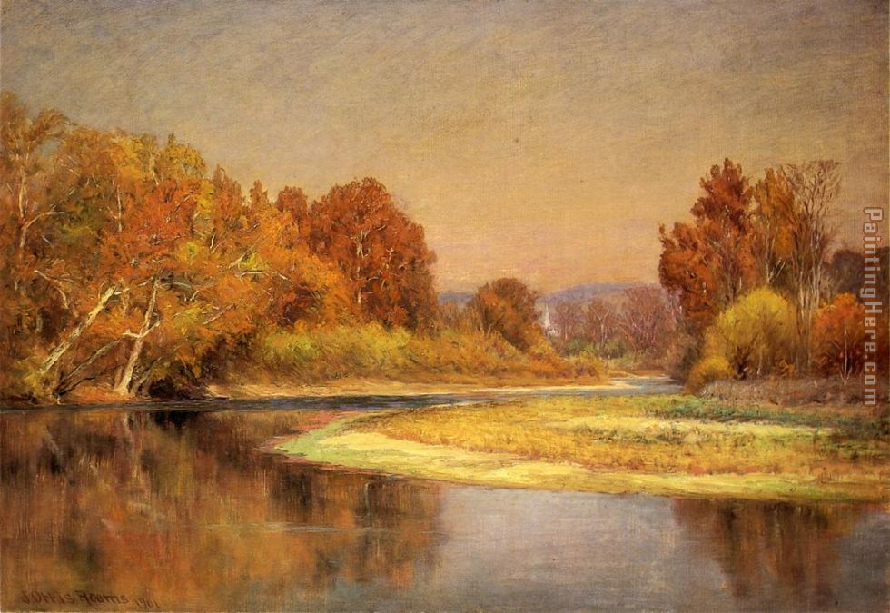 John Ottis Adams Sycamores on the Whitewater